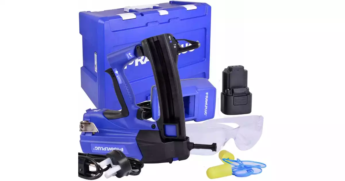 RAWLPLUG Gazowy osadzak gwoździarka do betonu stali R-SC40II-XL1 1