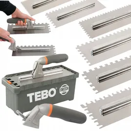 TEBO Zestaw 7 elementów: 5 pac Switch z uchytem Softgrip + schowek