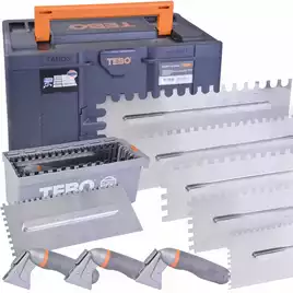 TEBO Zestaw  16 elementów: 10 pac Switch, 3 uchwyty Softgrip, Schowek, Walizka