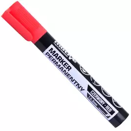 MOTIVE Marker permanentny czerwony 1szt/opak