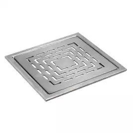 TEBO Kratka ściekowa srebrna GOTEBORG LUX 200mm