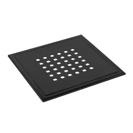 TEBO Kratka ściekowa czarna STOCKHOLM LUX 200mm