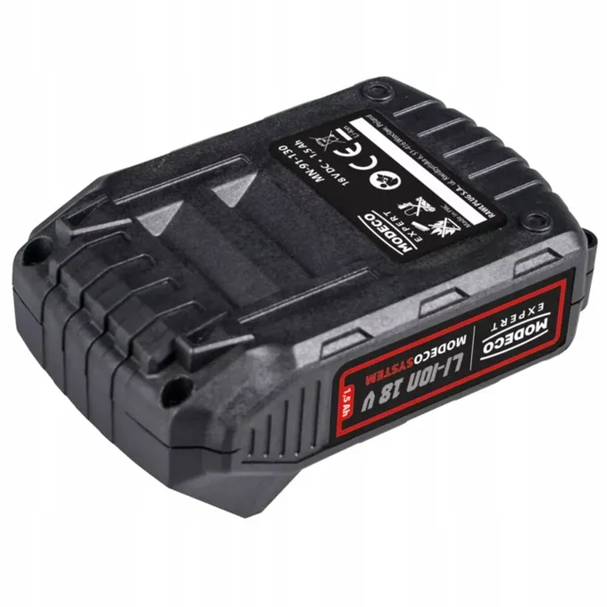 MODECO SYSTEM 18V Akumulator LI-LON 1,5AH bateria do elektronarzędzi